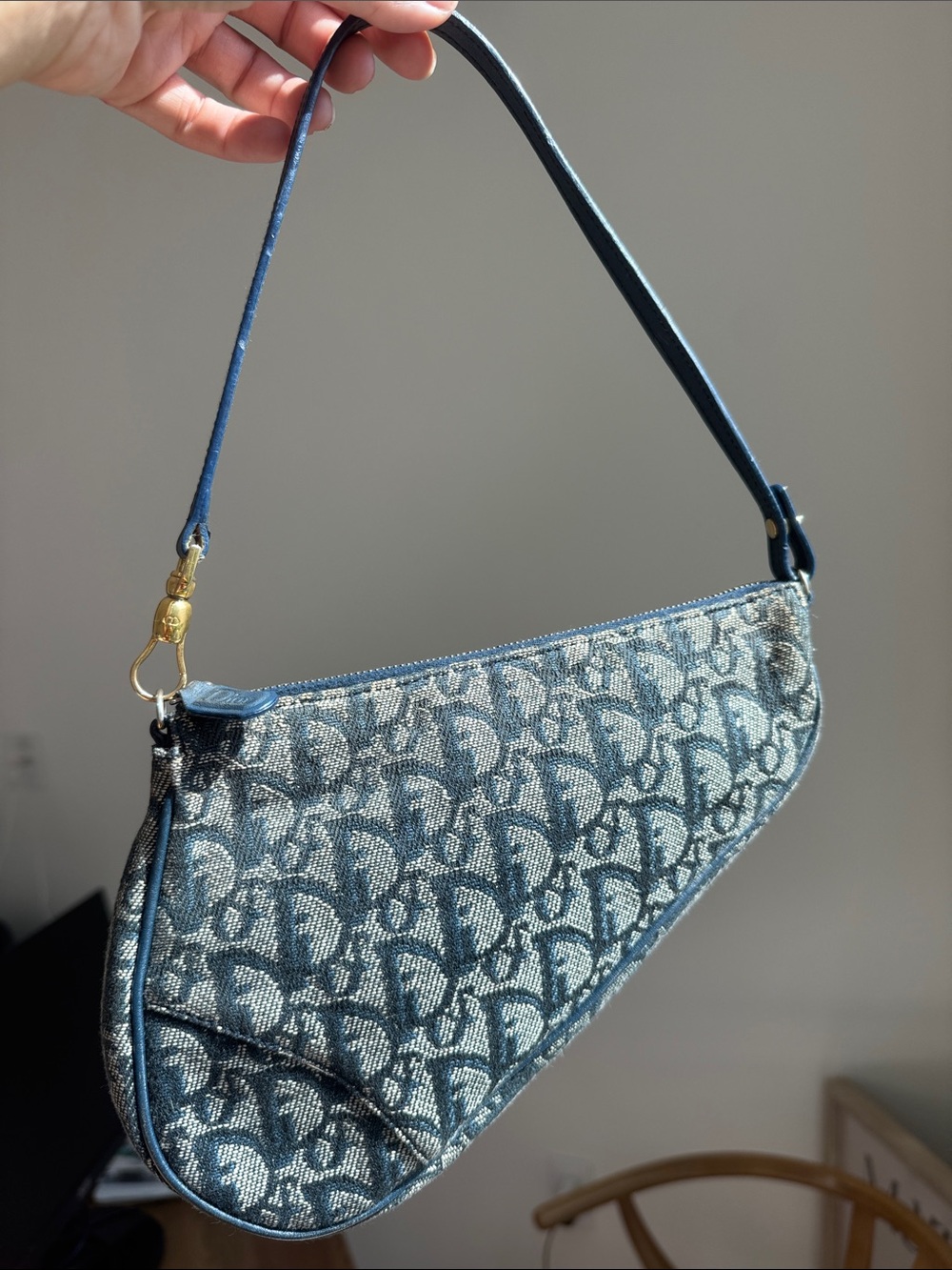 Dior Saddle Bag – Vintage Y2K Shoulder Bag with COA - Picture 9 of 11